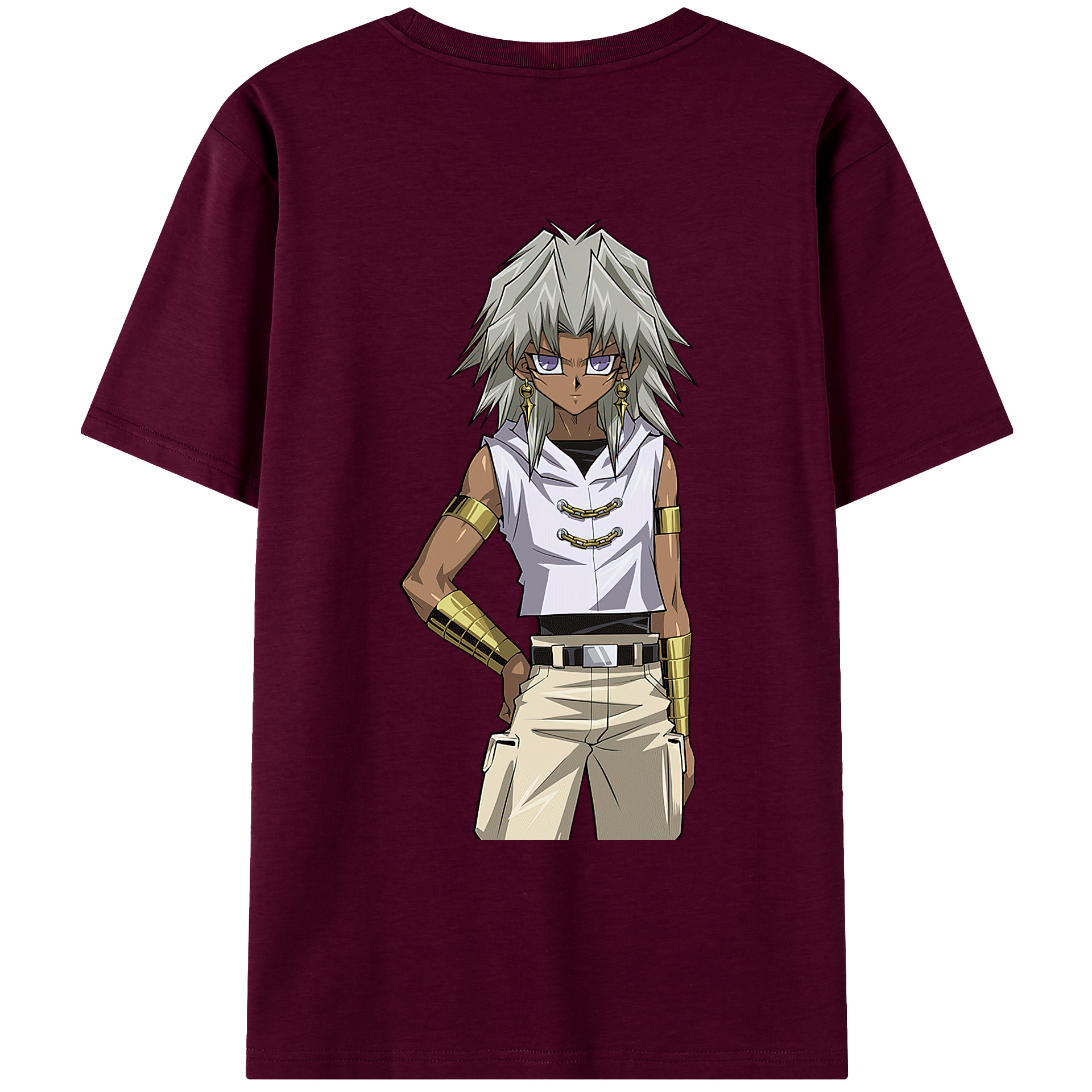 （画像用） 遊☆戯☆王 Yu-Gi-Oh! レディース半袖Tシャツ(バックプリント)